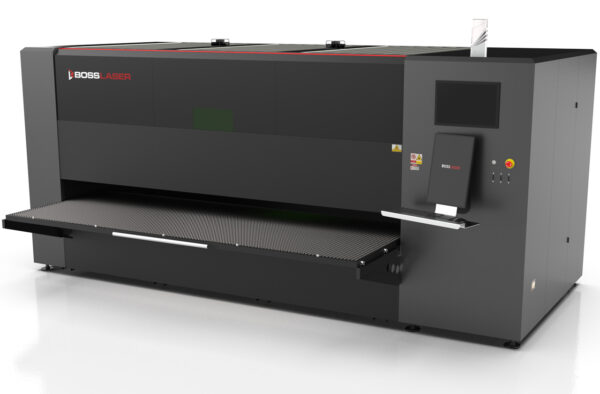 Boss Laser Elite Max FC Metal Cutting Machine with Drawer Open
