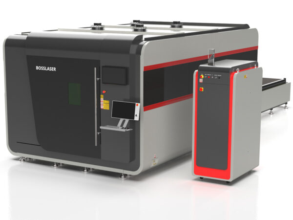 Boss Laser 6012-EXT Front Closed - Fiber Metal Laser Cutter